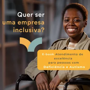 Imagem de capa para o Ebook Atendimento de excelência para pessoas com deficiência e autismo