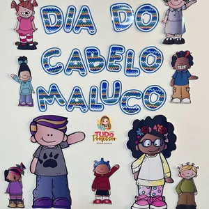 Imagem de capa para o Ebook KIT DIA DO CABELO MALUCO