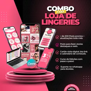 Imagem de Combo para Loja de Lingeries criado por Combo de Marketing na hotmart