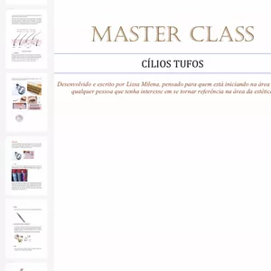 Imagem de capa para o Ebook Guia Prático Cílios Tufos