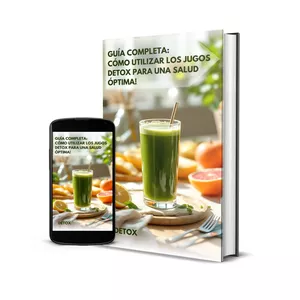 Imagen de portada para Ebook Guía Completa: Cómo Utilizar los Jugos Detox para una Salud Óptima