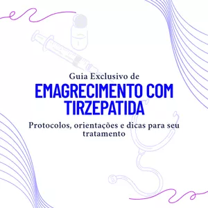 Imagem de capa para o Ebook Mapa do Emagrecimento - Tirzepatida/Mounjaro