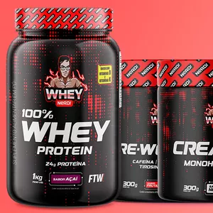 Imagem de capa para o Curso online Whey Nerd - Combo 2 - Açai