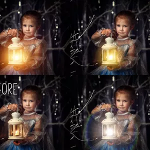 Cover image for Online course Lantern Light Overlays, Lamp Light Overlay, Magic Light Photoshop Overlays, Christmas Overlays, Light Beams Overlay, Light Rays Overlay