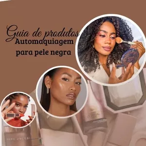 Imagem de capa para o Ebook Guia de produtos de automaquiagem 