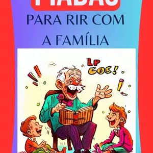 Imagem de capa para o Ebook Piadas para rir com a familia