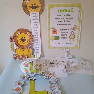 Imagem de capa para o Ebook kit letra L