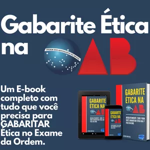 Imagem de capa para o Ebook GABARITE ÉTICA NA OAB