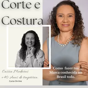 Imagem de capa para o Curso online Corte e Confecção. Aprenda e Comece a Ganhar Dinheiro