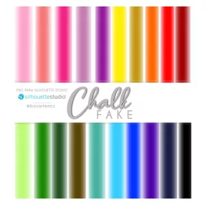 Imagem principal do produto Efeito Chalk Fake p/ Silhouette Studio