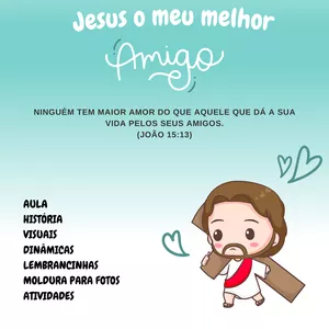 Imagem de capa para o Ebook EBOOK JESUS É MEU MELHOR AMIGO 