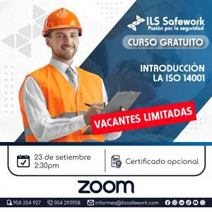 Imagen de portada para Evento online CURSO GRATUITO - Introducción a la ISO 14001