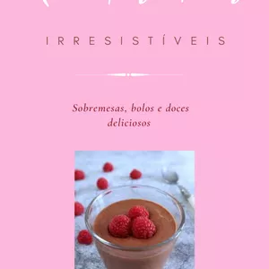 Imagem de capa para o Ebook Receitas Doces Irresistíveis