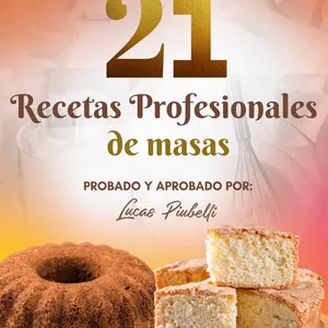 Imagen de portada para Curso online 21 recetas profesionales de masa para pasteles