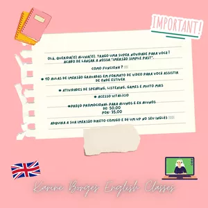 Cover image for Online course Imersão Simple Past - Mini curso de Inglês sobre o Passado Simples 