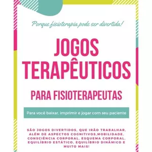 Imagem de capa para o Ebook Jogos terapêuticos com tarefas motoras e cognitivas