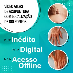 Imagem de capa para o Curso online Vídeo Atlas de Acupuntura com Localização de 100 Pontos 