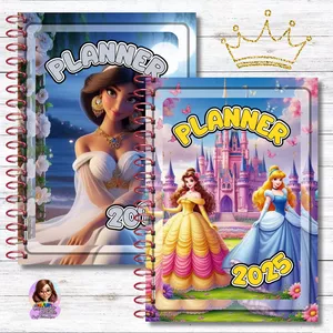 Imagem de capa para o Ebook PLANNER PARA PROFESSORAS 2025 – TEMA PRINCESAS