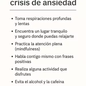 Imagen de portada para Ebook Guia para evitar un ataque de ansiedad al momento de estar sola