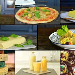 Imagen de portada para Curso online QUESOS Y LECHES VEGETALES (100% Plant Based)