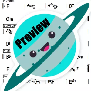 Cover image for Ebook Life On Mars? David Bowie Chords (Chart Chords)
