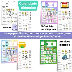 Imagen de portada para Curso online Calendario Didáctico