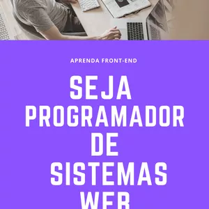 Imagem de capa para o Ebook Front End Profissional