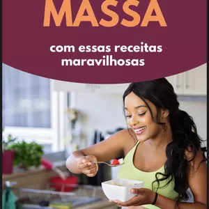 Imagem de capa para o Ebook Ganhe massa com essas receitas 