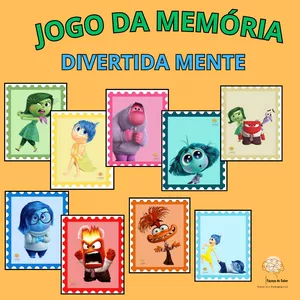 Imagem de capa para o Ebook JOGO DA MEMÓRIA - DIVERTIDA MENTE