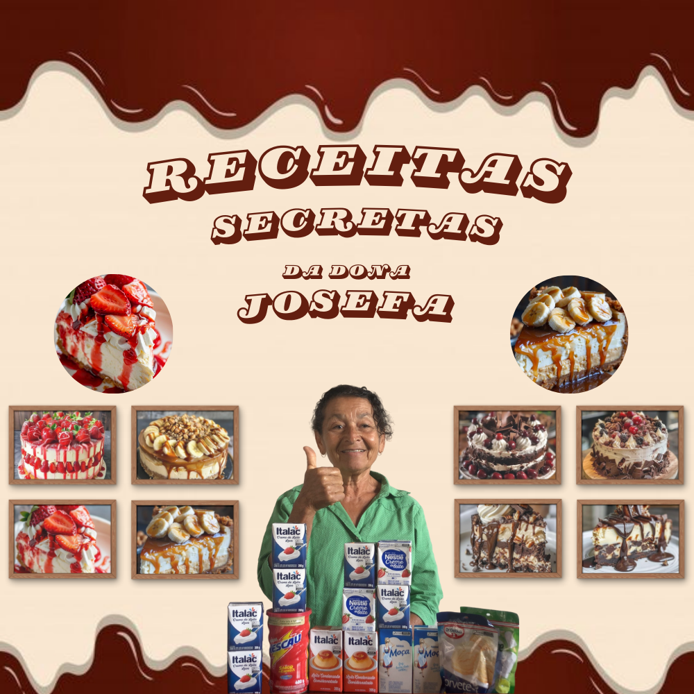 Imagem de Receitas Secretas da dona Josefa criado por Dona Josefa na hotmart