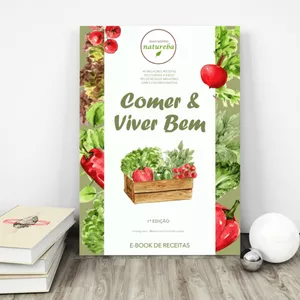 Imagem de capa para o Ebook eBook Comer e Viver Bem [Mercadinho Natureba]