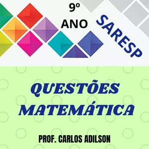 Imagem de capa para o Ebook BANCO DE QUESTÕES SARESP MATEMÁTICA  9º ANO ENSINO FUNDAMENTAL ANOS FINAIS