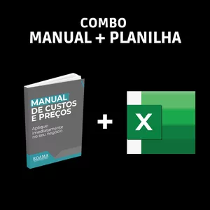 Imagem de capa para o Curso online Combo Manual de Custos e Preços + Planilha