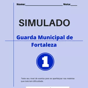 Imagem de capa para o Ebook SIMULADO 01 GMF 