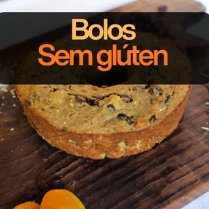 Imagem de capa para o Ebook Bolos Sem Glúten: Delícias Caseiras para Todos os Gostos