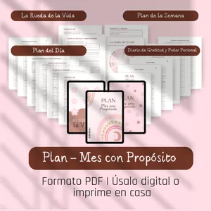 Imagen de portada para Curso online Plan - Mes con Propósito