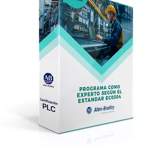 Imagen de portada para Curso online Programa como experto segun el estandar EC0304 en entorno de Allen Bradley