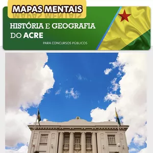 Imagem de capa para o Ebook Mapas Mentais do Estado do Acre