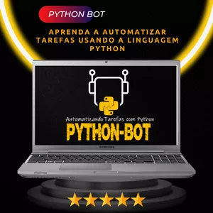 Imagem de capa para o Curso online Python Bot
