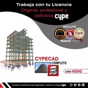 Imagen de portada para Curso online CYPECAD Completo