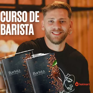 Imagem de capa para o Ebook Barista Curso Iniciantes