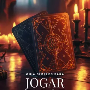 Imagem de capa para o Ebook Guia simples para jogar tarot ainda hoje