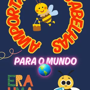 Imagem de capa para o Ebook A IMPORTÂNCIA DAS ABELHAS PARA O MUNDO 