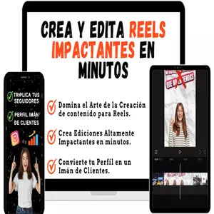 Imagen de portada para Curso online Crea y Edita Reels Impactantes en Minutos