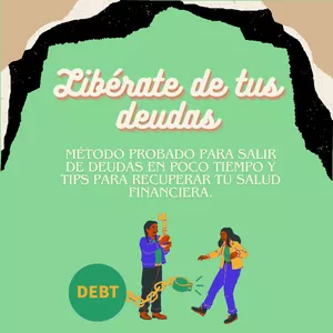 Imagen de portada para Ebook Libérate de tus deudas método probado para salir de deudas (Incluye agenda financiera)