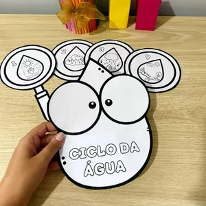 Imagem de capa para o Ebook RECURSO INTERATIVO - CICLO DA ÁGUA 