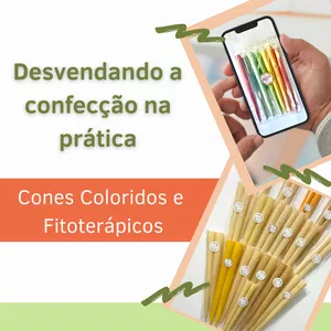 Imagem de capa para o Curso online Desvendando a confecção Cones fitoterápicos na prática
