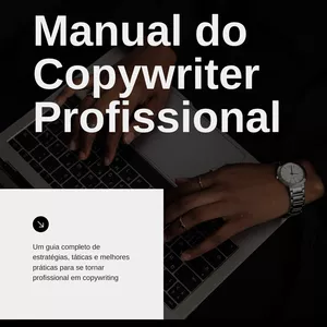 Imagem de capa para o Ebook Manual do Copywriter Profissional