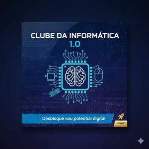 Imagem de capa para o Curso online Clube da informática 1.0 - I9tech