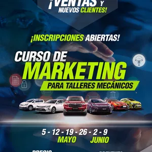 Imagen de portada para Curso online Marketing para Talleres Macánicos